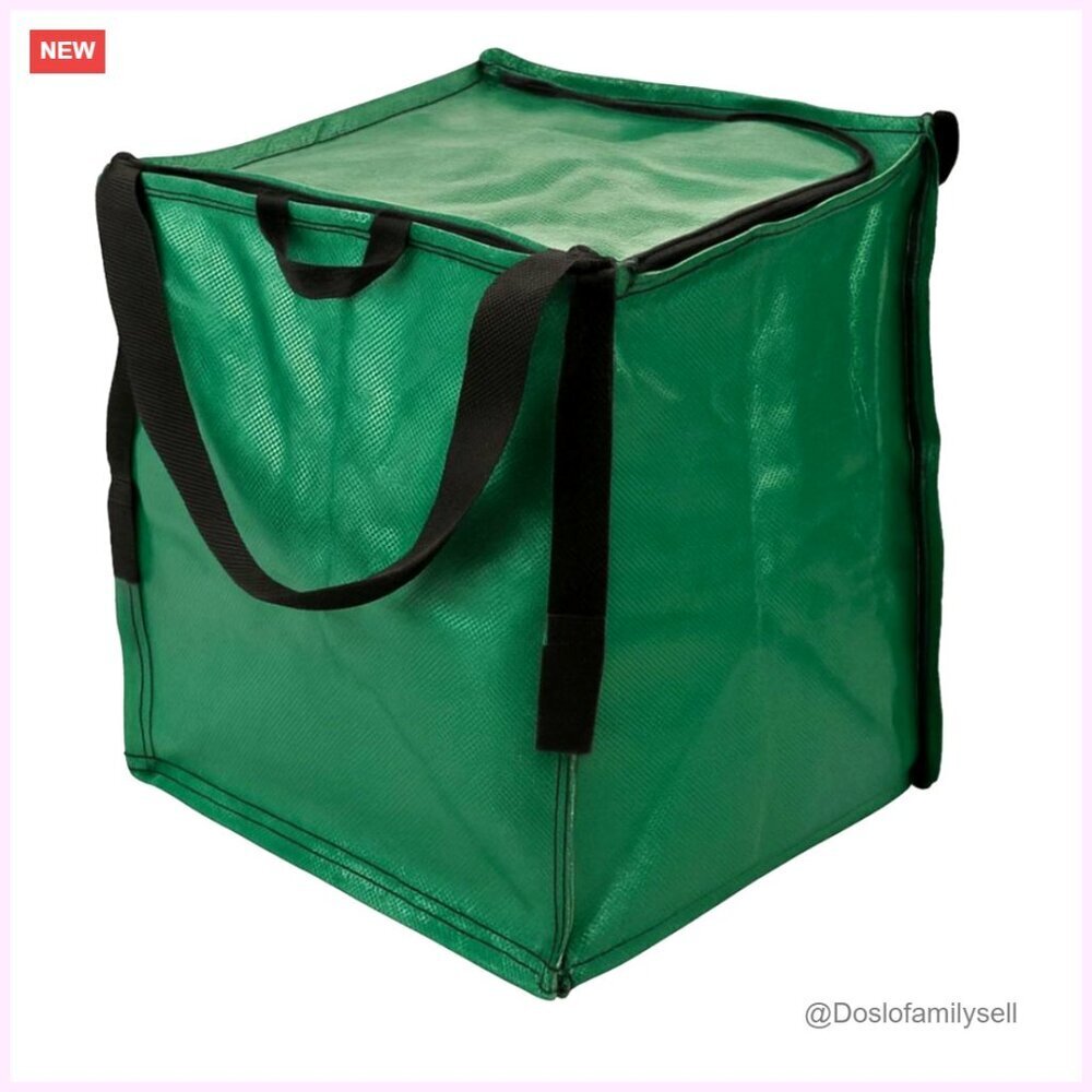 Heavy Duty 22-Gallon Storage Tote Bag with Zipper Top, Holds 500 Lbs
